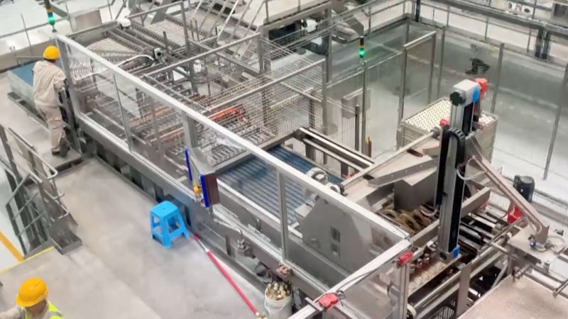 Canned Pet Food Sterilization Line (Steam Retort)